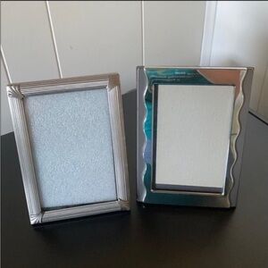 4x6” Metal Picture frames, VGUC